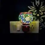 Electric Ceramic Kapoor Dani/Aroma Oil Burner Cum Night Lamp - Random Design